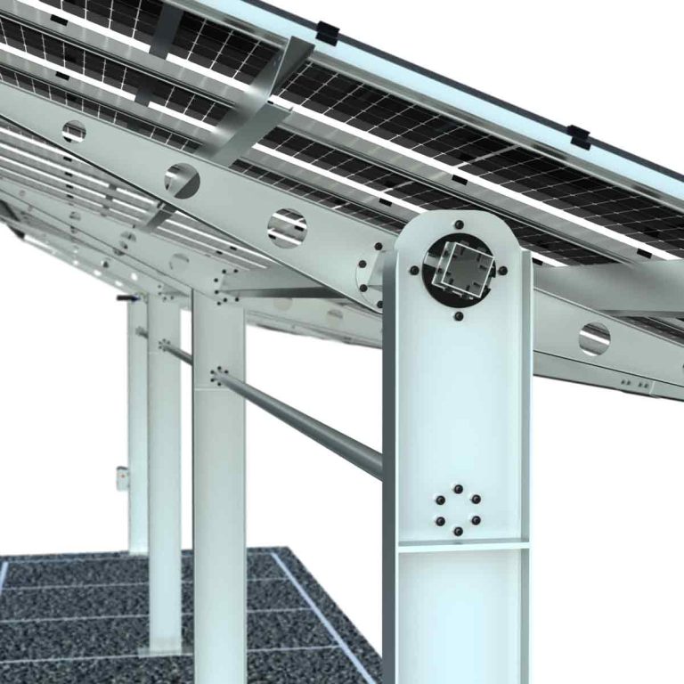 solar tracking carport