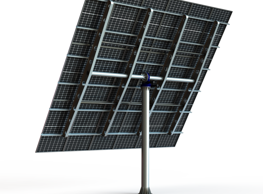 dual axis solar tracker