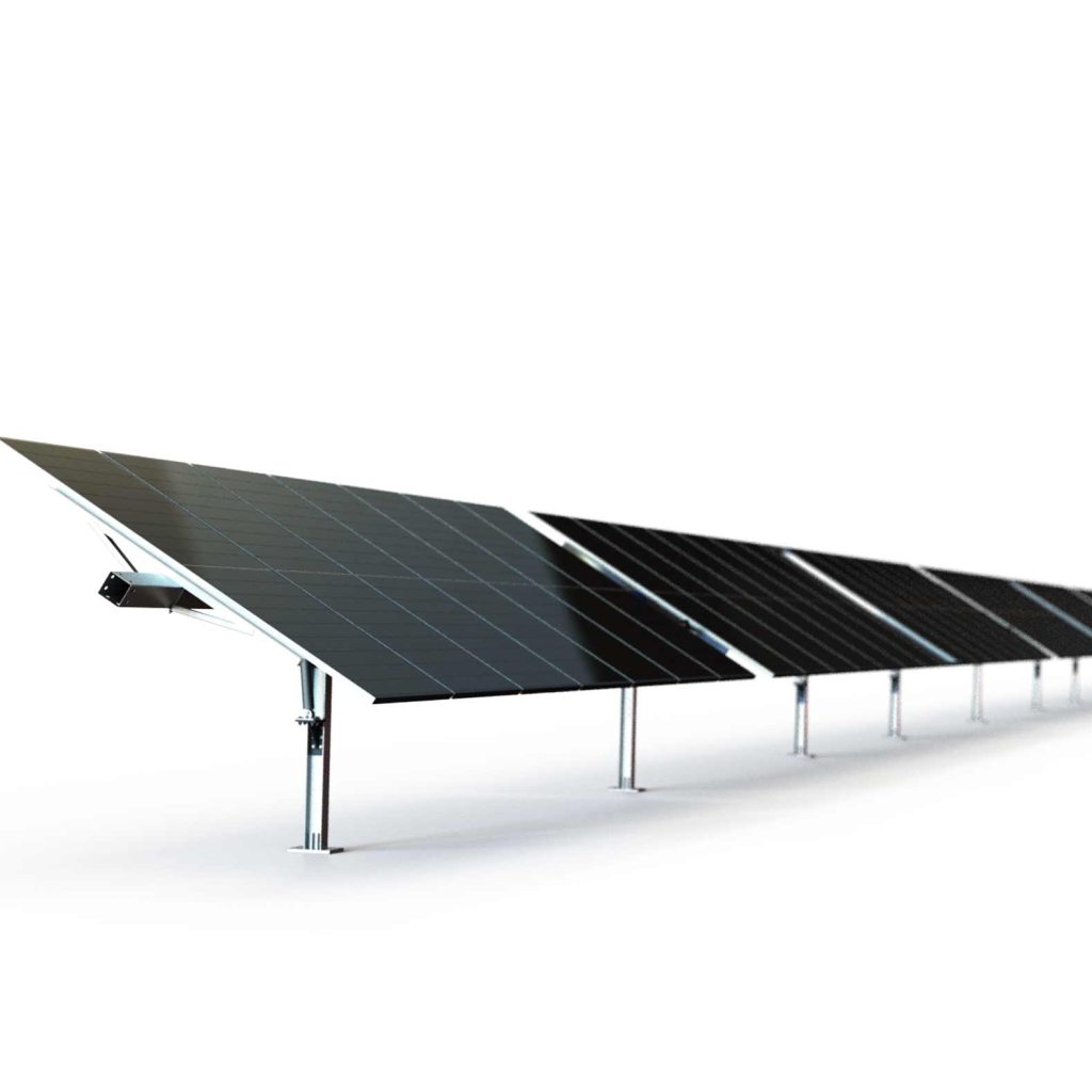 single axis solar tracker